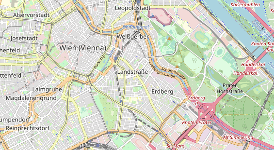 Branchen-Partner auf Karte