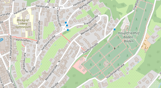 Branchen-Partner auf Satellitenbild