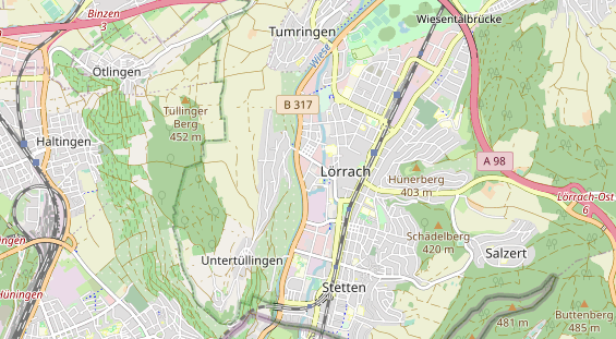 Branchen-Partner auf Karte