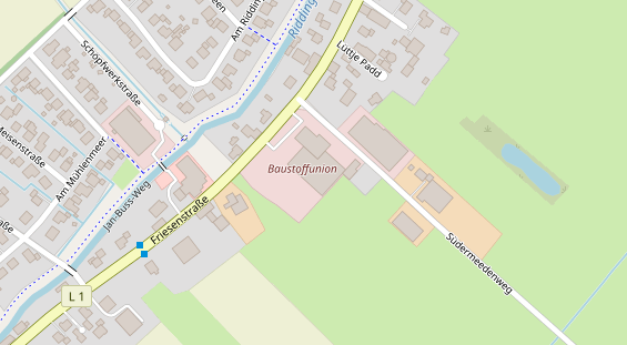 Branchen-Partner auf Satellitenbild