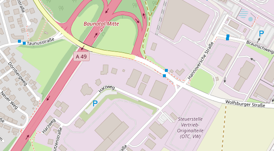 Branchen-Partner auf Karte