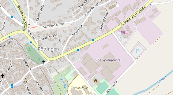 Branchen-Partner auf Karte