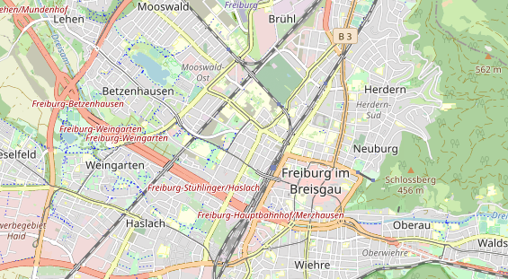 Branchen-Partner auf Karte