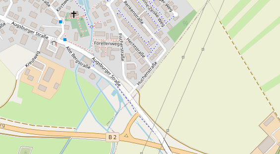 Branchen-Partner auf Satellitenbild