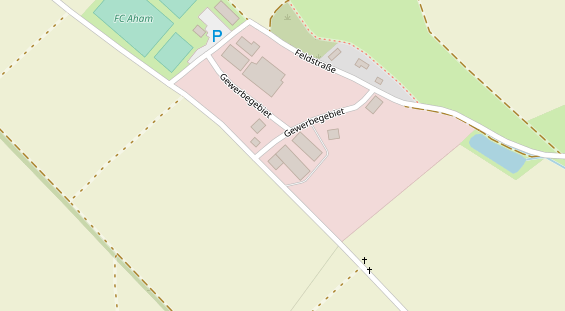 Branchen-Partner auf Satellitenbild