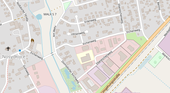 Branchen-Partner auf Satellitenbild