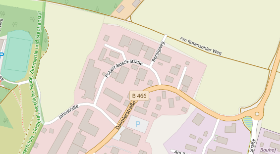 Branchen-Partner auf Satellitenbild