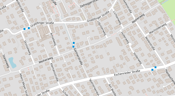 Branchen-Partner auf Satellitenbild