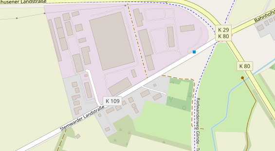 Branchen-Partner auf Satellitenbild