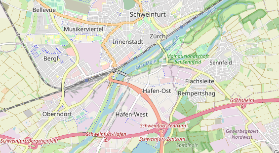 Branchen-Partner auf Karte
