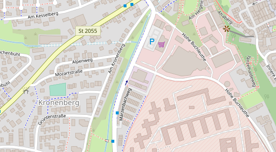 Branchen-Partner auf Satellitenbild