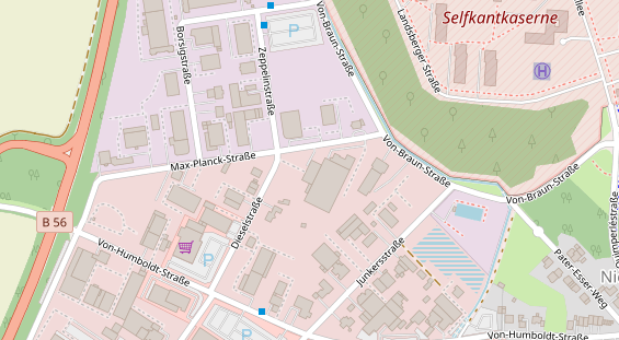 Branchen-Partner auf Satellitenbild