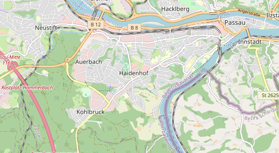 Branchen-Partner auf Karte