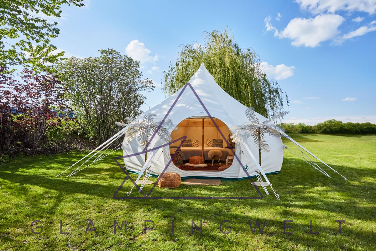 Camping - Ausstellung - Wien-Stadt - Verkauf und Vermietung 

Lotus Belle Zelte –erhältlich in den Größen 3m, 4m, 5m und 6m - GLAMPINGWELT