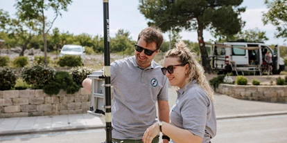 Camping - Platzmanagementsysteme - CampMap GIS Vermessungs-Team vorbereitet genaue, vollständige und einfach zu verwendende digitale Karten - CampMap