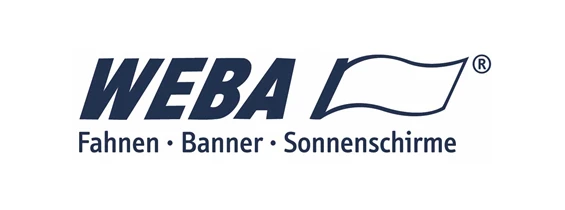 Unternehmen: weba logo - Weba Fahnen GmbH & Co. KG