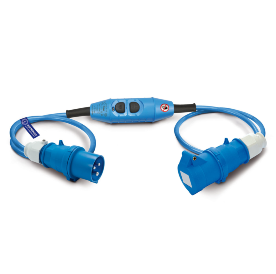 Camping - Dienstleistung & Handwerk - Oberbayern - Personenschutzleitung PRCD‐S
mit elektronischer Fehlerstromauswertung, Anschlusspunkt gemäß DGUV‐I 203‐006 Abschaltung allpolig
Gesamtauslösezeit im Millisekundenbereich
Erkennt Wechsel‐ und pulsierende Gleichfehlerströme (30 mA)
Unterspannungsauslösung Schutzleitererkennung und ‐überwachung Fremdspannungserkennung
Gekapselte Ausführung für den rauen Betrieb Große, leicht bedienbare Ein‐/Austaste Optische
Einschaltanzeige
Montiert mit 3 m ELPUR®‐Leitung 3G2,5 Diverse Stecker‐Kupplungskombinationen möglich
Preis auf Anfrage - Heiner Lensing Werksvertretung